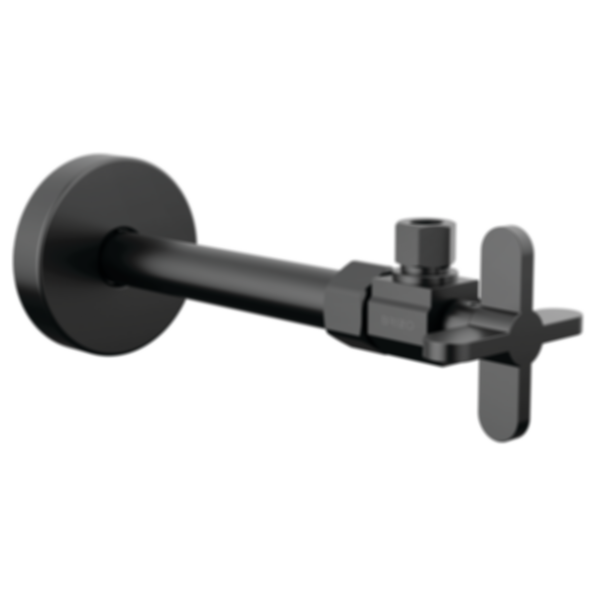 Angled Supply Stop Valve with Cross Handle - BT022204-PC