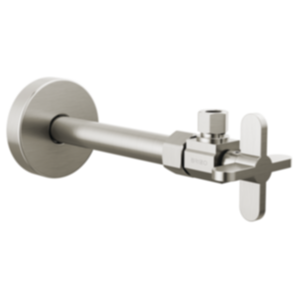 Angled Supply Stop Valve with Cross Handle - BT022204-PC