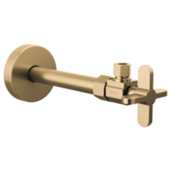 Angled Supply Stop Valve with Cross Handle - BT022204-PC