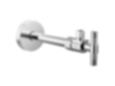 Angled Supply Stop Valve with Lever Handle - BT022205-PC
