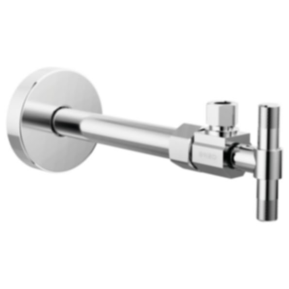 Angled Supply Stop Valve with Lever Handle - BT022205-PC