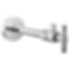 Angled Supply Stop Valve with Lever Handle - BT022205-PC