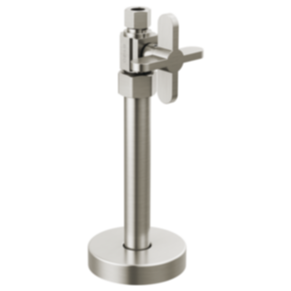 Straight Supply Stop Valve with Cross Handle - BT021204-PC