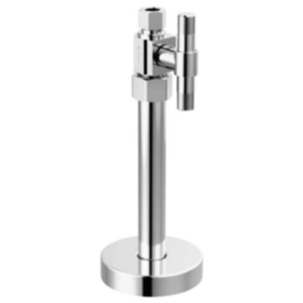 Straight Supply Stop Valve with Lever Handle - BT021205-PC