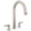 Kintsu Kitchen Widespread Pull-Down Faucet with Arc Spout - Less Handles