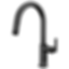 Kintsu Kitchen Pull-Down Faucet with Arc Spout - Less Handle