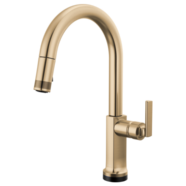 Kintsu Kitchen SmartTouch Pull-Down Faucet with Arc Spout - Less Handle