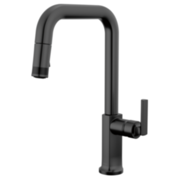 Kintsu Kitchen Pull-Down Faucet with Square Spout - Less Handle