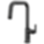 Kintsu Kitchen Pull-Down Faucet with Square Spout - Less Handle