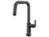 Kintsu Kitchen SmartTouch Pull-Down Faucet with Square Spout - Less Handle - 64007LF