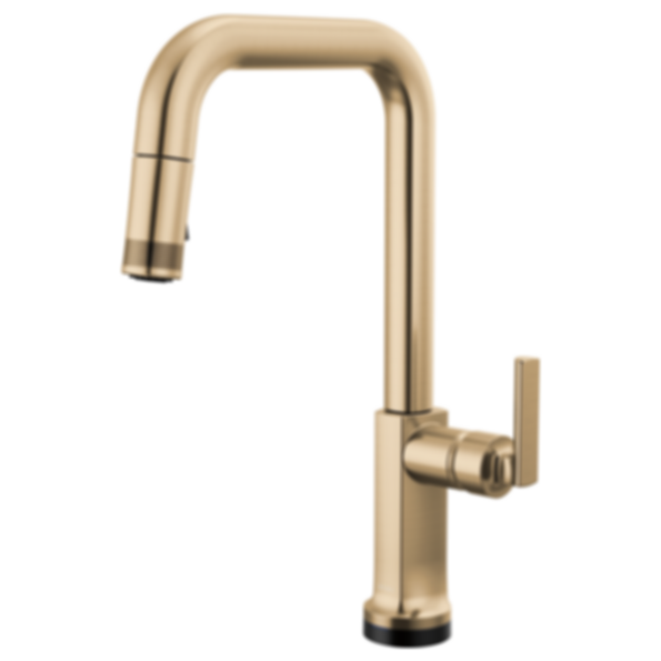 Kintsu Kitchen SmartTouch Pull-Down Faucet with Square Spout - Less Handle - 64007LF
