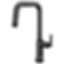 Kintsu Kitchen SmartTouch Pull-Down Faucet with Square Spout - Less Handle - 64007LF