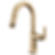 Kintsu Kitchen Pull-Down Prep Faucet with Arc Spout - Less Handle