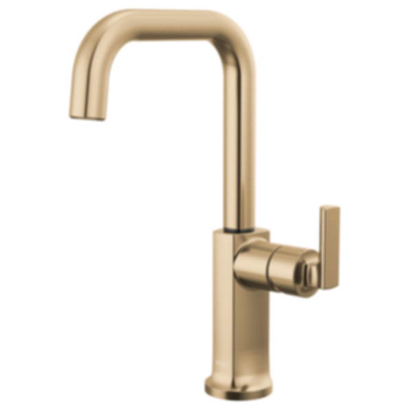 Kintsu Kitchen Bar Faucet with Square Spout - Less Handle