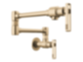 Kintsu Kitchen Wall Mount Knob Handle Pot Filler Faucet
