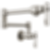 Kintsu Kitchen Wall Mount Knob Handle Pot Filler Faucet