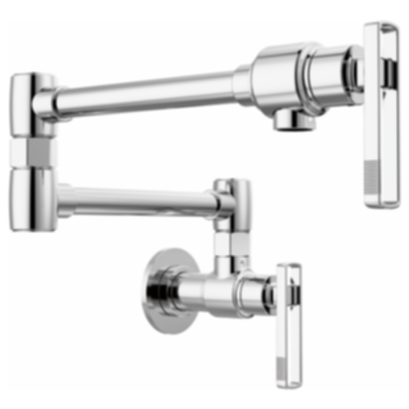 Kintsu Kitchen Wall Mount Knob Handle Pot Filler Faucet