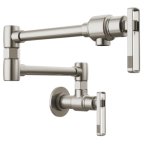 Kintsu Kitchen Wall Mount Knob Handle Pot Filler Faucet