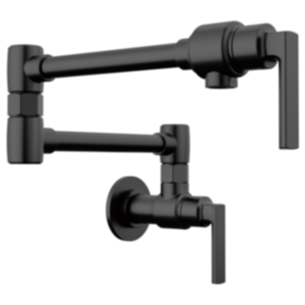 Kintsu Kitchen Wall Mount Pot Filler with Lever Handle