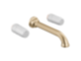 BEAUCLERE™ Two-Handle Wall Mount Lavatory Faucet - Less Handles 1.2 GPM - T65865LF-LHP
