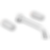 BEAUCLERE™ Two-Handle Wall Mount Lavatory Faucet - Less Handles 1.2 GPM - T65865LF-LHP