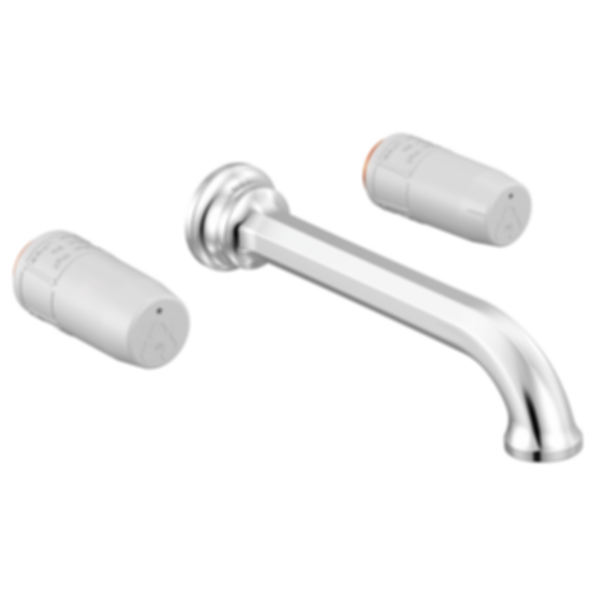 BEAUCLERE™ Two-Handle Wall Mount Lavatory Faucet - Less Handles 1.2 GPM - T65865LF-LHP