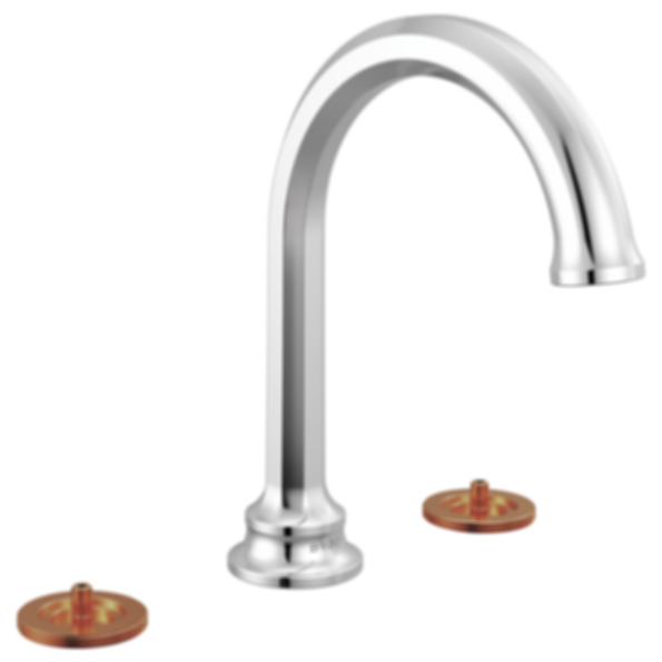 BEAUCLERE™ Widespread Lavatory Faucet with Arc Spout - Less Handles 1.2 GPM - 65365LF-LHP