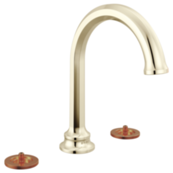 BEAUCLERE™ Widespread Lavatory Faucet with Arc Spout - Less Handles 1.2 GPM - 65365LF-LHP