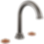 BEAUCLERE™ Widespread Lavatory Faucet with Arc Spout - Less Handles 1.2 GPM - 65365LF-LHP