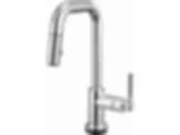 LITZE® Smarttouch Pull-Down Prep Faucet with Square Spout - Knurled Handle - 64953LF