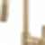 LITZE® Smarttouch Pull-Down Prep Faucet with Square Spout - Knurled Handle - 64953LF