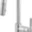 LITZE® Smarttouch Pull-Down Prep Faucet with Square Spout - Knurled Handle - 64953LF