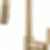 LITZE® Smarttouch Pull-Down Prep Faucet with Square Spout - Industrial Handle - 64954LF