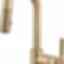 LITZE® Smarttouch Pull-Down Prep Faucet with Angle Spout - Knurled Handle - 64963LF