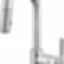 LITZE® Smarttouch Pull-Down Prep Faucet with Angle Spout - Knurled Handle - 64963LF