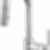 LITZE® Smarttouch Pull-Down Prep Faucet with Angle Spout - Industrial Handle - 64964LF