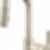 LITZE® Pull-Down Prep Faucet with Angle Spout - Knurled Handle - 63963LF