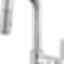 LITZE® Pull-Down Prep Faucet with Angle Spout - Industrial Handle - 63964LF