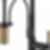 LITZE® Semi-Professional Kitchen Faucet - Knurled Handle - 63343LF