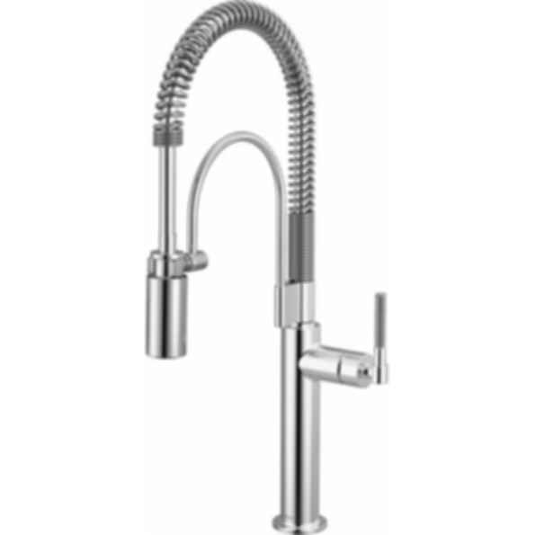LITZE® Semi-Professional Kitchen Faucet - Knurled Handle - 63343LF
