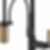 LITZE® SmartTouch Semi-Professional Kitchen Faucet - Knurled Handle - 64343LF
