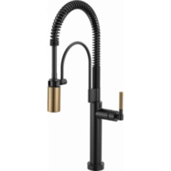 LITZE® SmartTouch Semi-Professional Kitchen Faucet - Knurled Handle - 64343LF