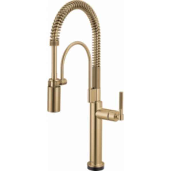 LITZE® SmartTouch Semi-Professional Kitchen Faucet - Knurled Handle - 64343LF