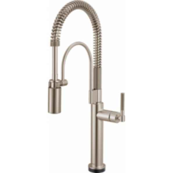 LITZE® SmartTouch Semi-Professional Kitchen Faucet - Knurled Handle - 64343LF