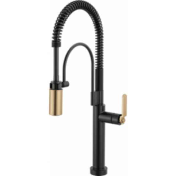 LITZE® SmartTouch Semi-Professional Kitchen Faucet - Industrial Handle - 64344LF