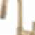 LITZE® Pull-Down Prep Faucet with Arc Spout - Knurled Handle - 63943LF