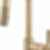 LITZE® Pull-Down Prep Faucet with Square Spout - Knurled Handle - 63953LF