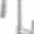 LITZE® Pull-Down Prep Faucet with Square Spout - Knurled Handle - 63953LF
