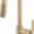 LITZE® Pull-Down Prep Faucet with Square Spout - Industrial Handle - 63954LF