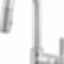 LITZE® Smarttouch Pull-Down Prep Faucet with Arc Spout - Knurled Handle - 64943LF